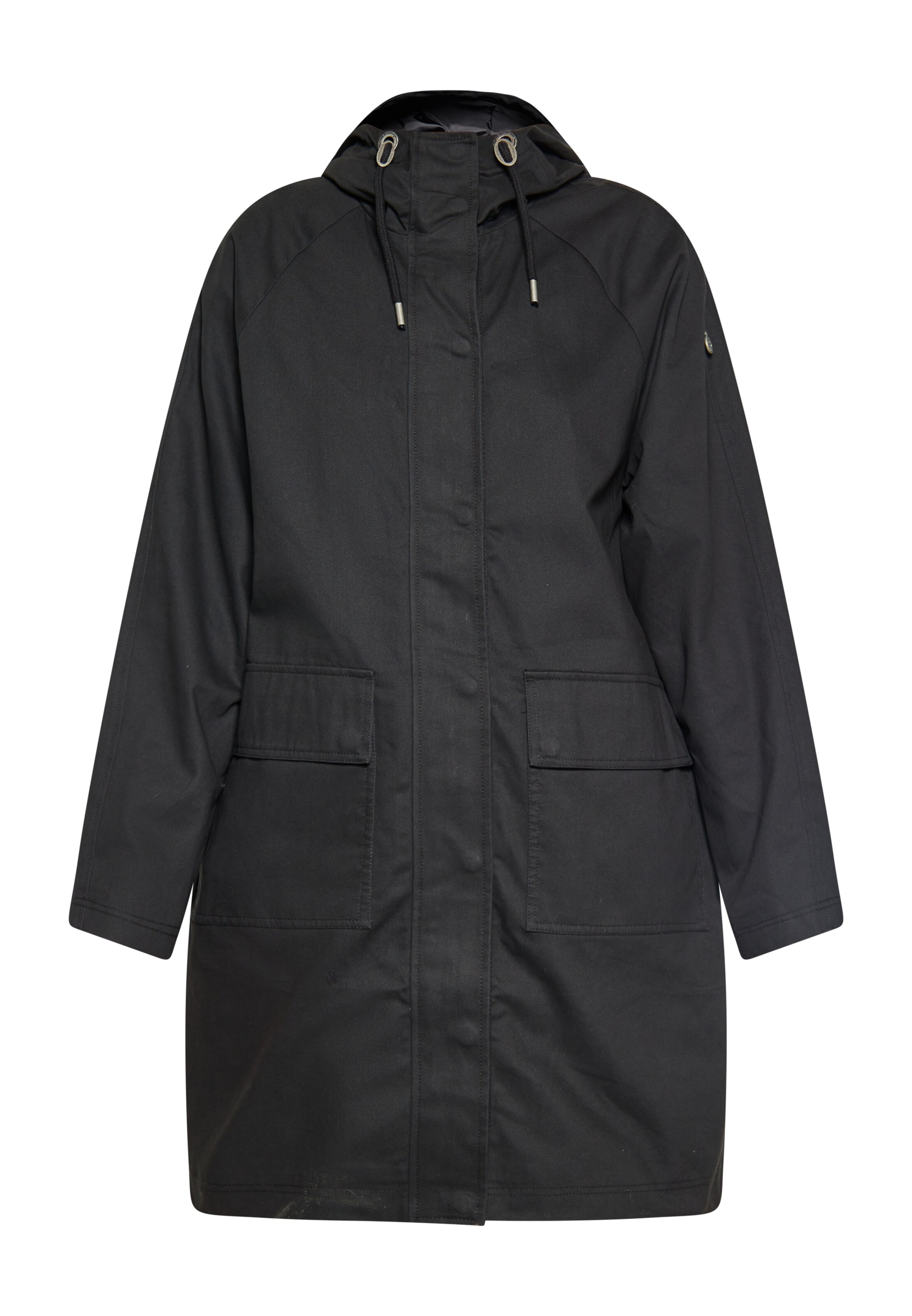 DreiMaster Vintage Демисезонная парка в Черный: спереди