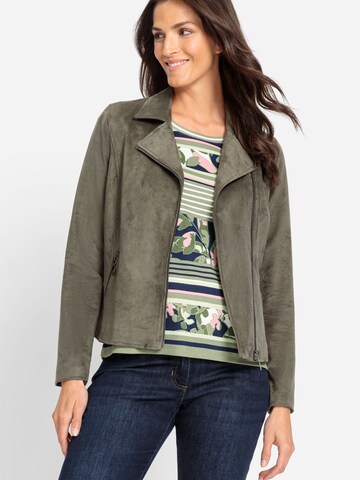 Veste mi-saison Olsen en vert : devant