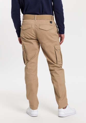 H.I.S Regular Cargohose in Beige