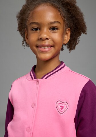 SCOUT Sweatjacke in Pink