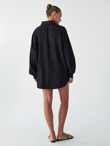 Willa - Blusa 'Valle' en negro: atrás