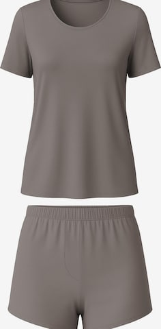 Vivisence Pyjama '2042' in Grijs: voorkant