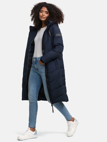 NAVAHOO Winterjas 'N009' in Blauw