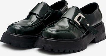 CESARE GASPARI Moccasins in Green