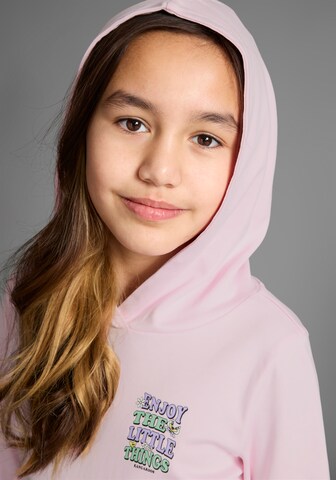KangaROOS Sweatshirt in Pink