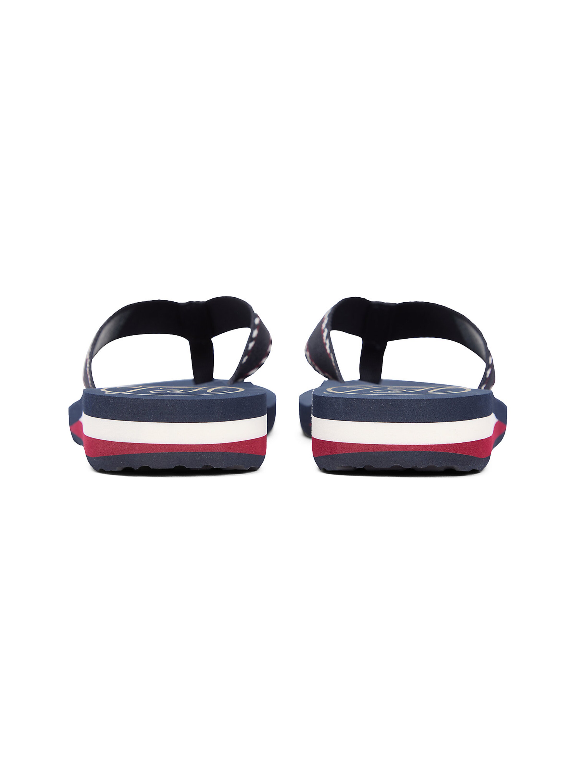 TOMMY HILFIGER Teenslipper in Blauw