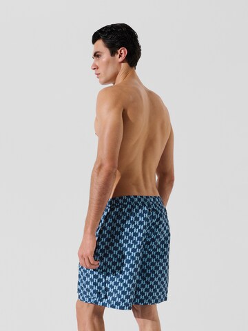 Karl Lagerfeld Zwemshorts in Blauw