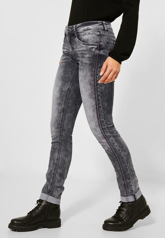 STREET ONE Skinny Jeans in Grau