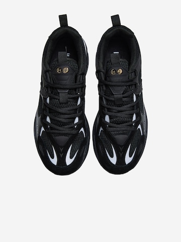 Hide&Jack Låg sneaker 'Running 2000 Black Black' i svart