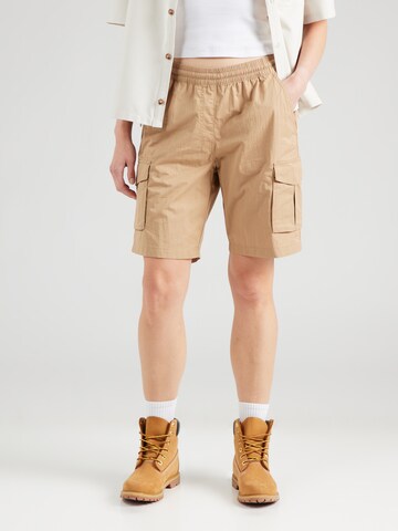 NAPAPIJRI Regularen Hlače 'POUDRE' | bela barva: sprednja stran