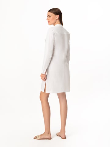 Haris Cotton Blousejurk in Wit