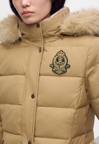 Lauren Ralph Lauren Petite Зимняя куртка в Бежевый
