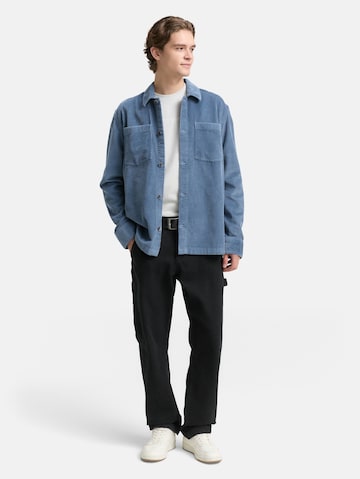 TOM TAILOR DENIM Regular Fit Hemd in Blau