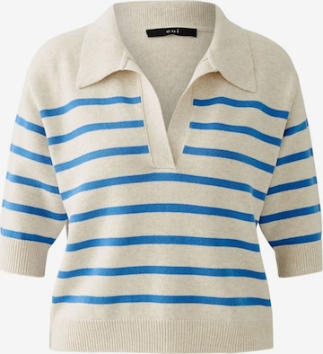 balts OUI Džemperis: no priekšpuses