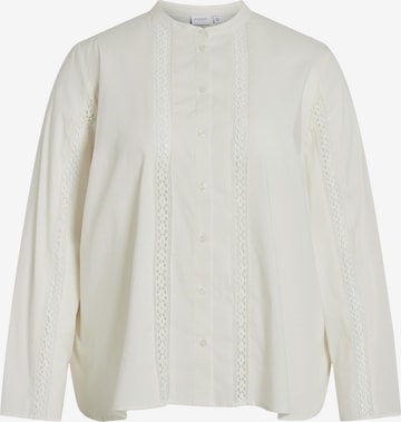 EVOKED Blouse in Wit: voorkant
