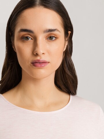 Hanro - Pijama 'Natural Elegance' em rosa