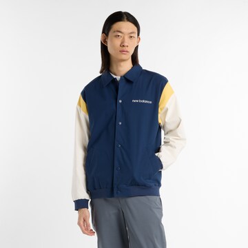new balance Tussenjas 'Athletics Varsity' in Blauw: voorkant