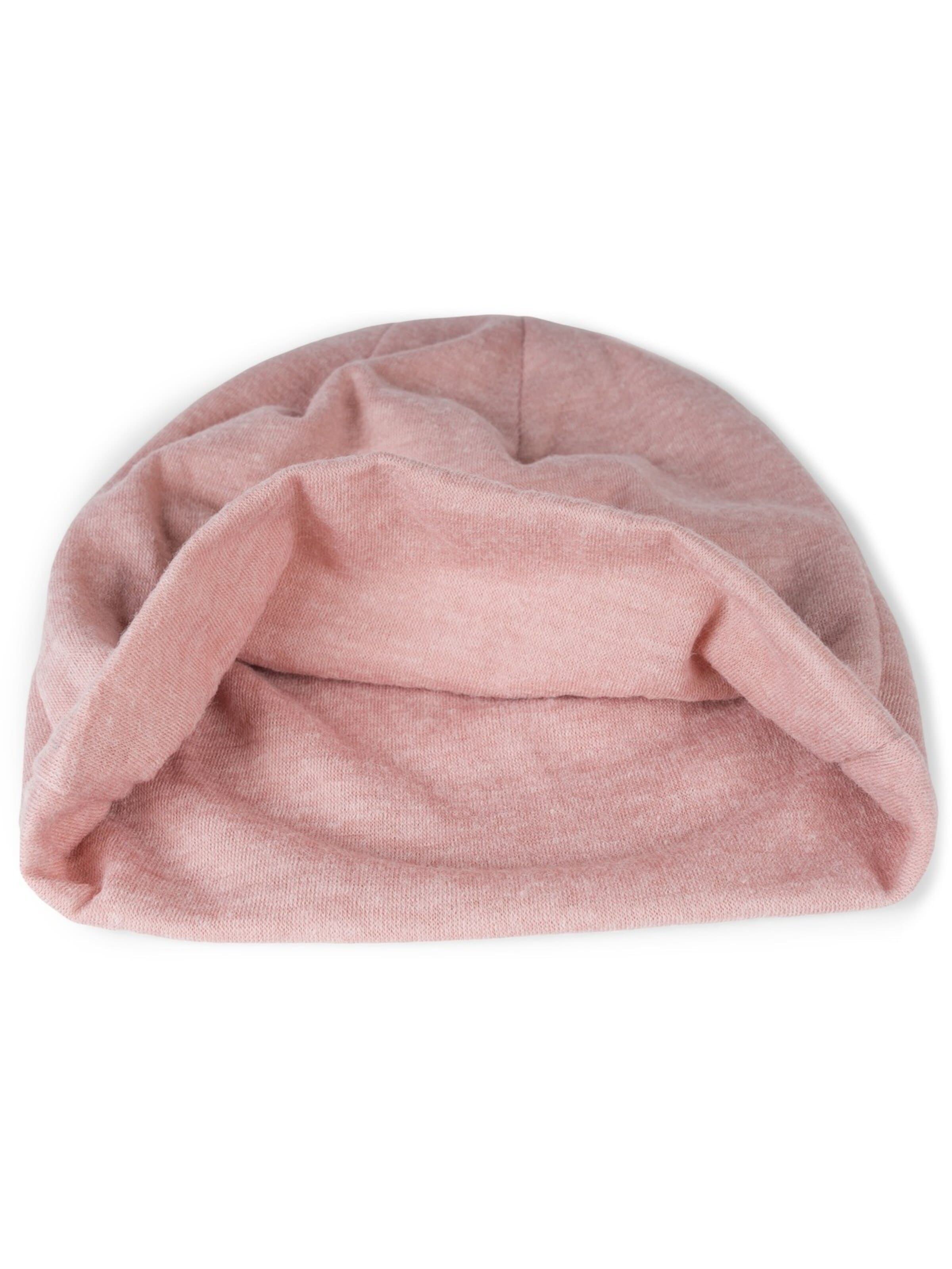 styleBREAKER Mütze 'Feinstrick Beanie Meliert'‌‌‌‌‌‌ in Pink