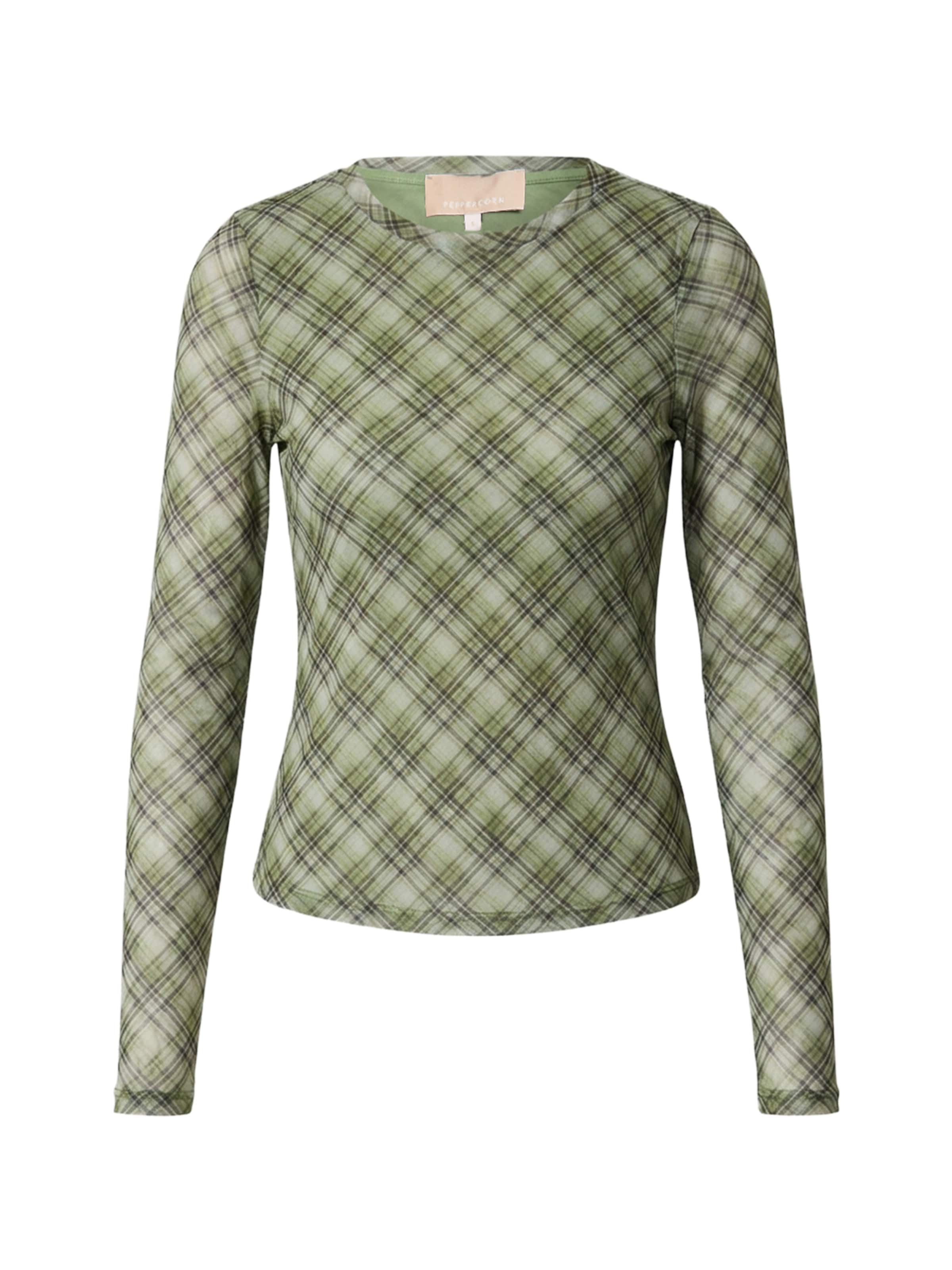 Peppercorn - Top 'Safina' en verde: frente