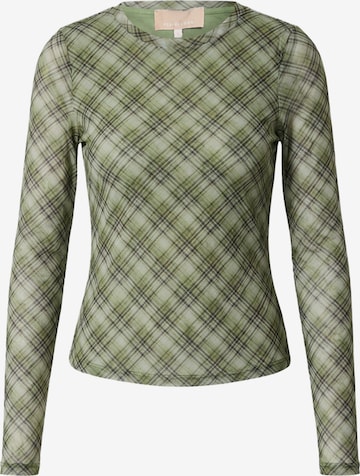 Peppercorn - Top 'Safina' en verde: frente