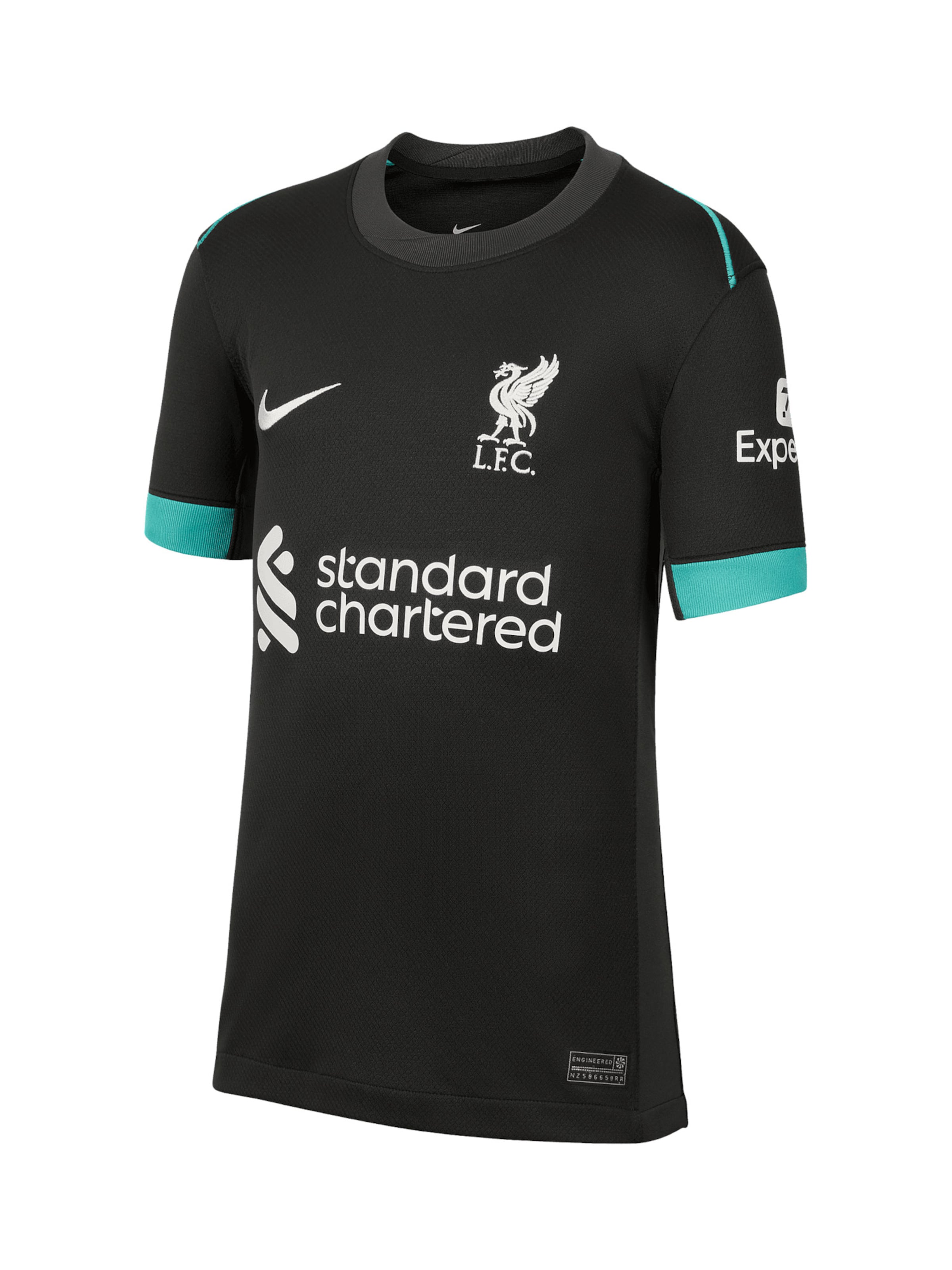 NIKE Funktionsshirt 'FC Liverpool 24-25 Auswärts' in Grau: Vorderseite