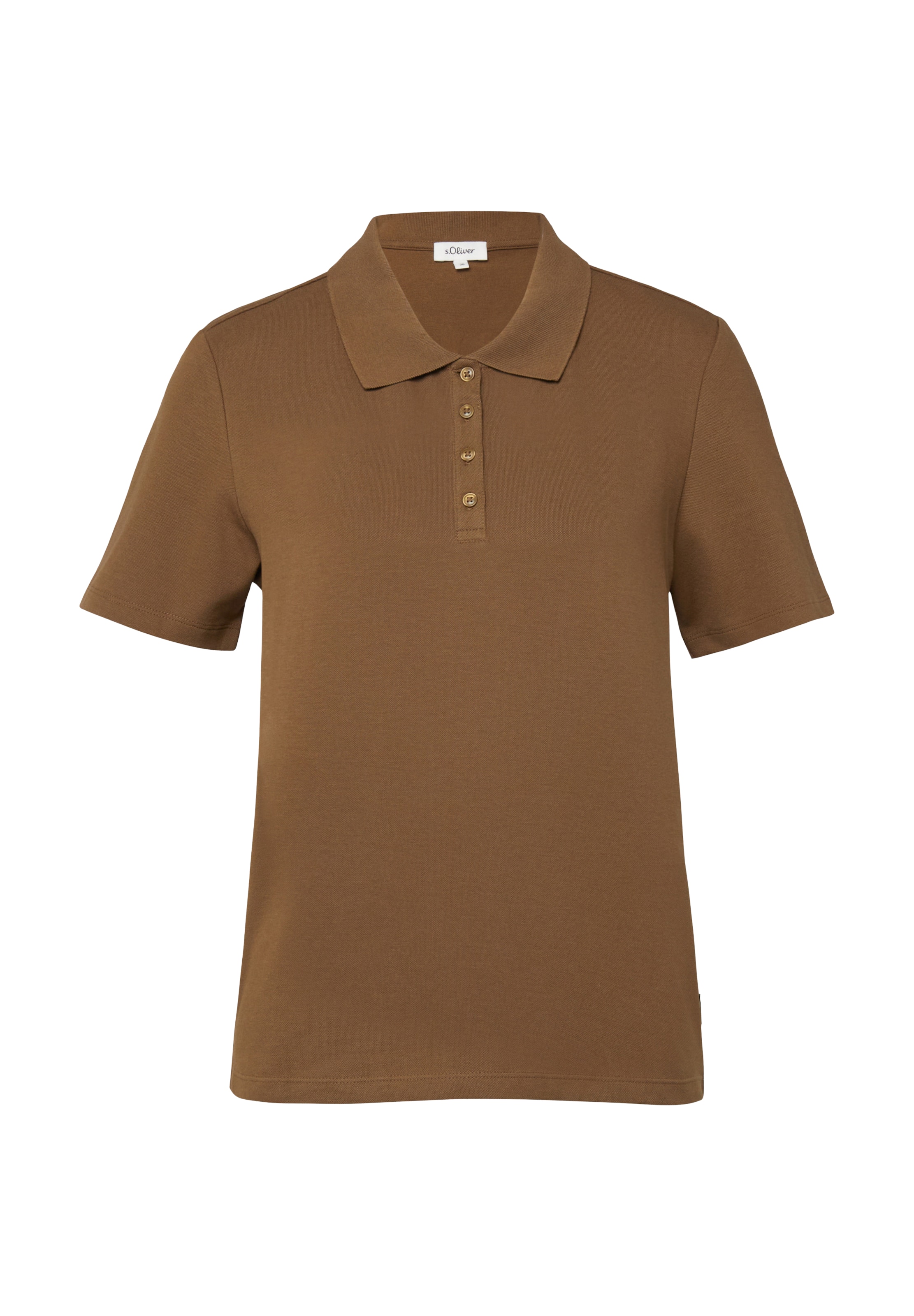 s.Oliver T-shirt en M en marron, Vue avec produit