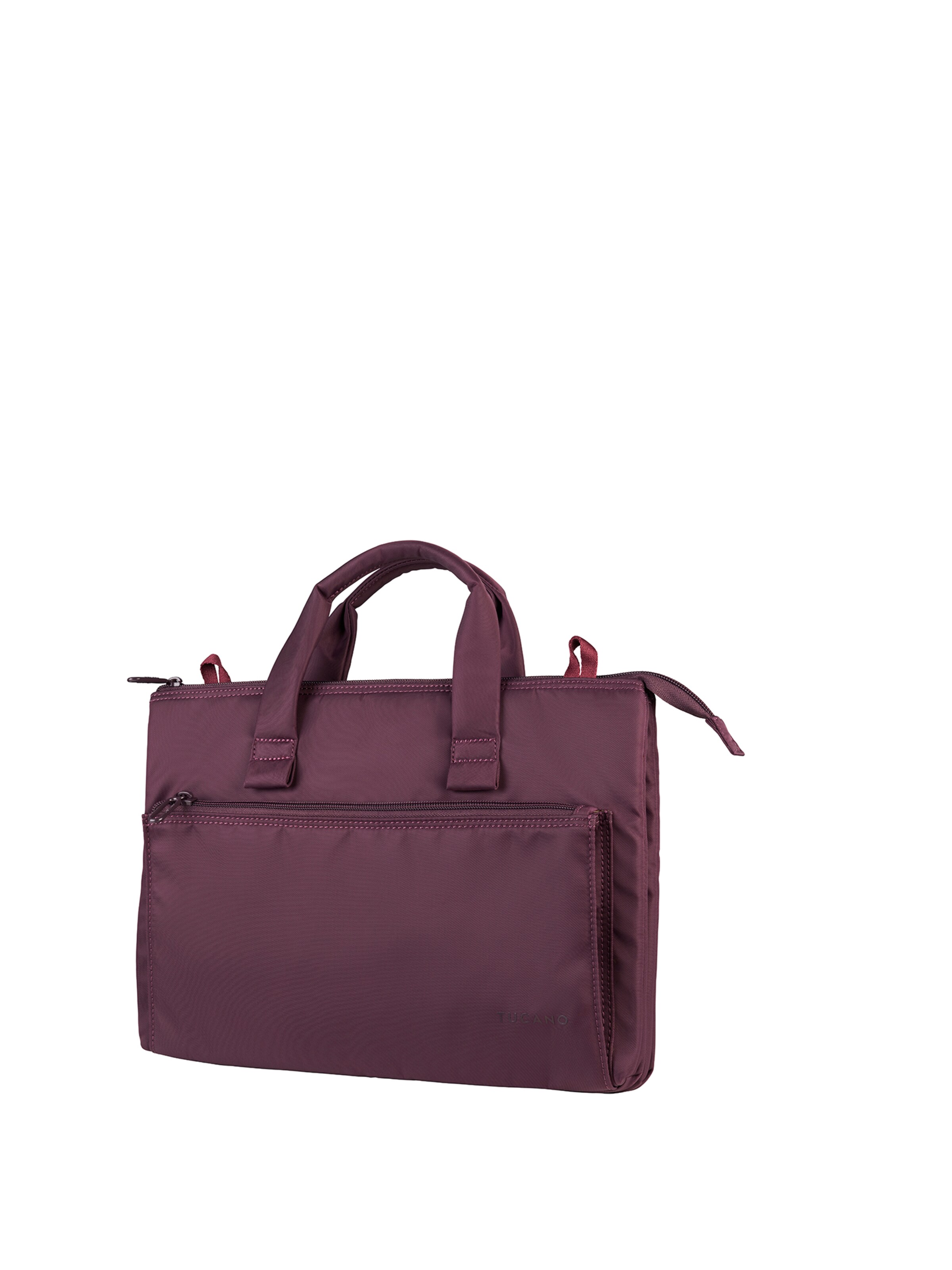 Borsa a mano 'Borsa a Mano Donna PET Riciclato - Chiusura Zip e Tasche' di TUCANO in lilla