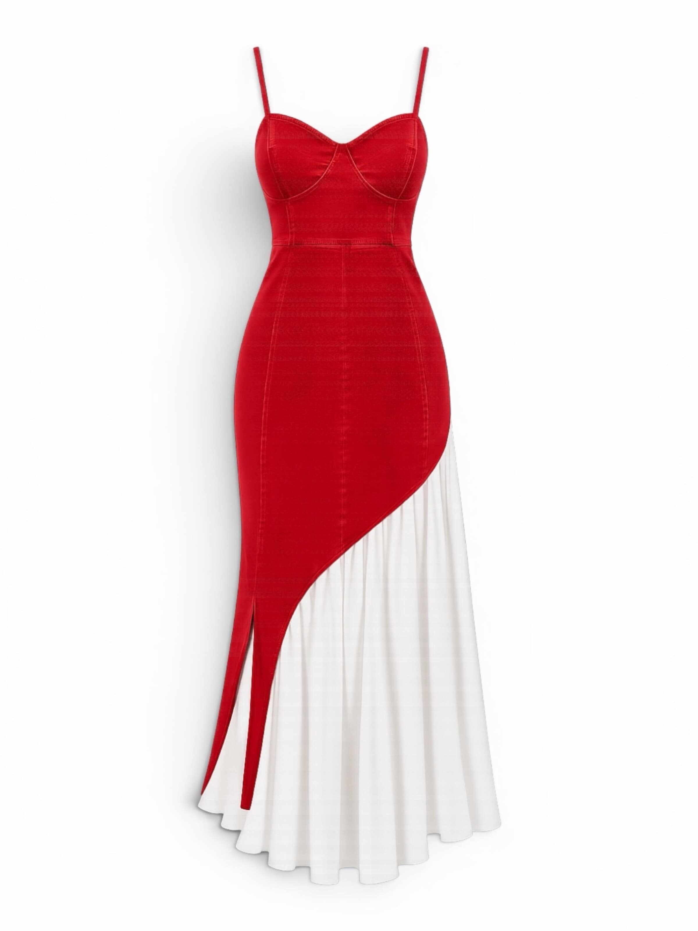 Robe de cocktail 'BELLA' Elena Athanasiadou en rouge : devant