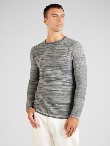 GARCIA Sweater in Grey: front