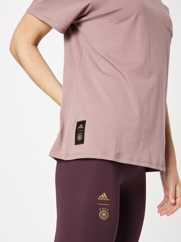 purpurinė ADIDAS SPORTSWEAR Sportiniai marškinėliai 'Germany'