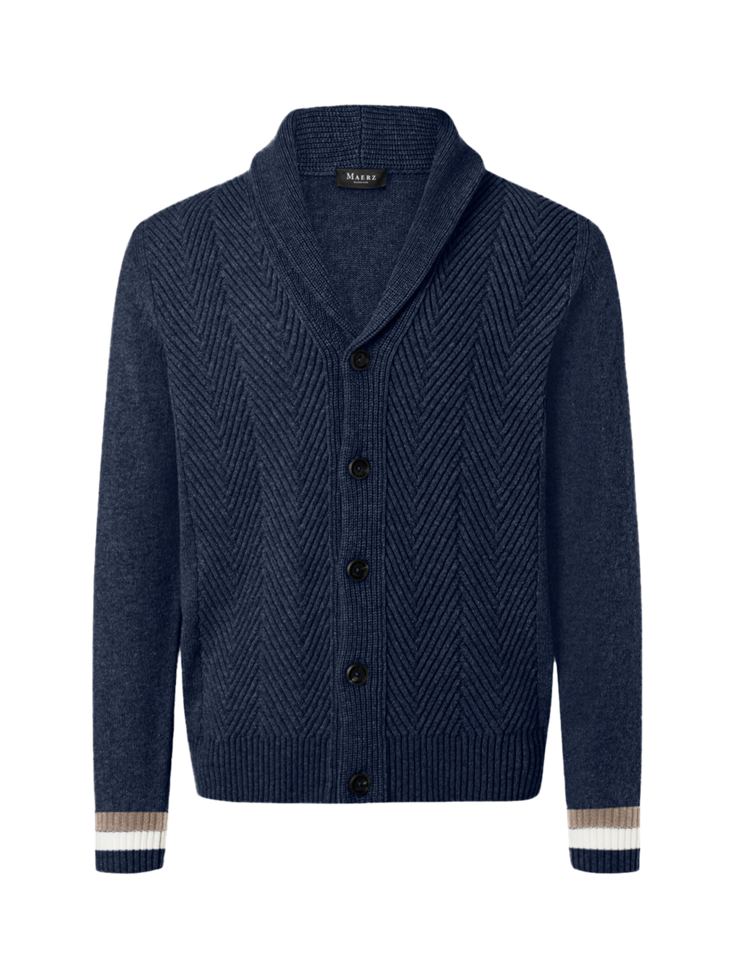 MAERZ Muenchen - Casaco de malha em azul: frente