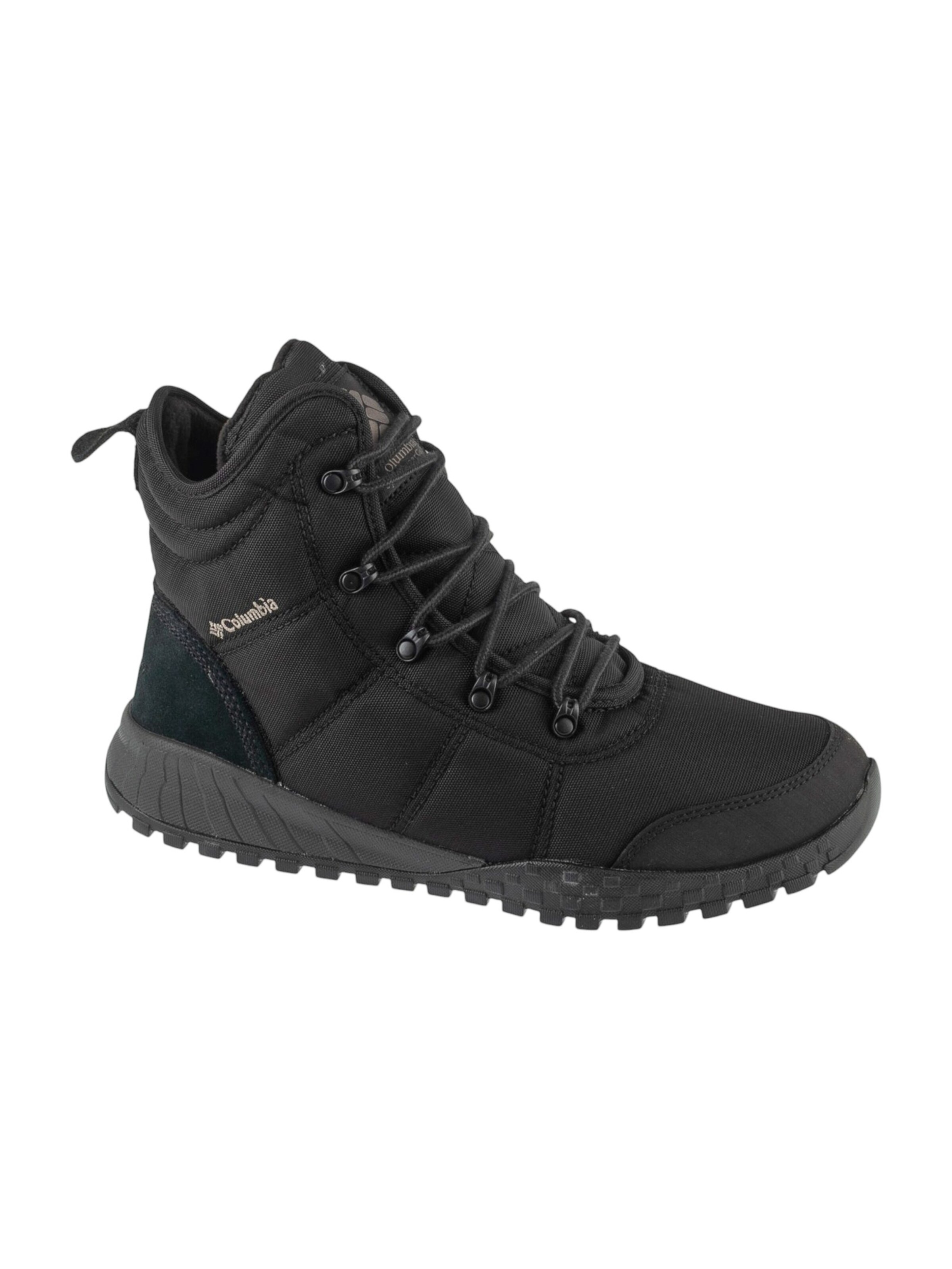COLUMBIA Schnürboots 'Columbia Fairbanks Omni-Heat'‌‌‌‌‌‌‌‌ in Schwarz: Vorderseite