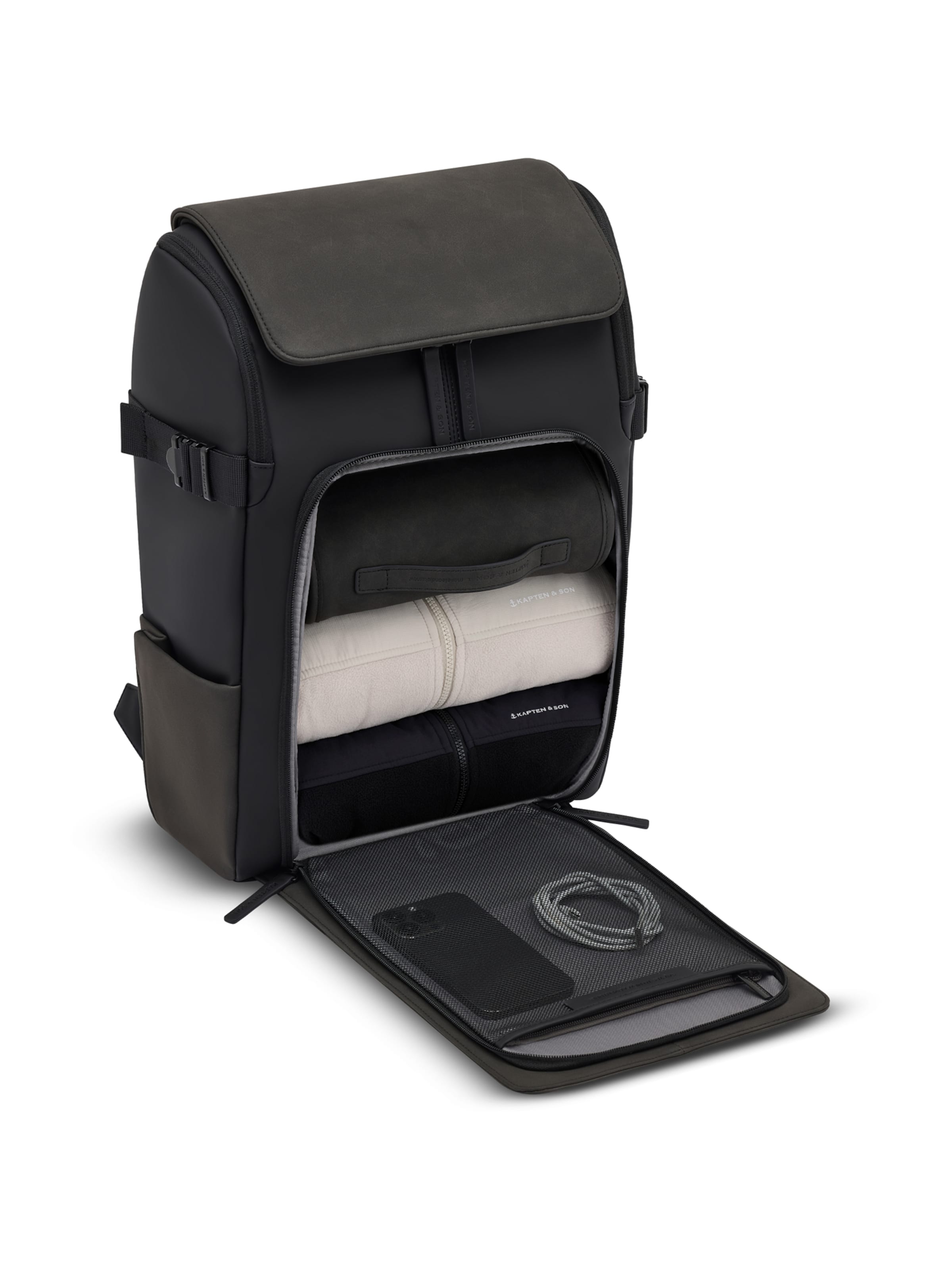 Kapten & Son Backpack 'Bali Medium' in Black