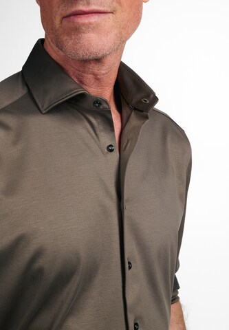 ETERNA Comfort fit Button Up Shirt in Grey