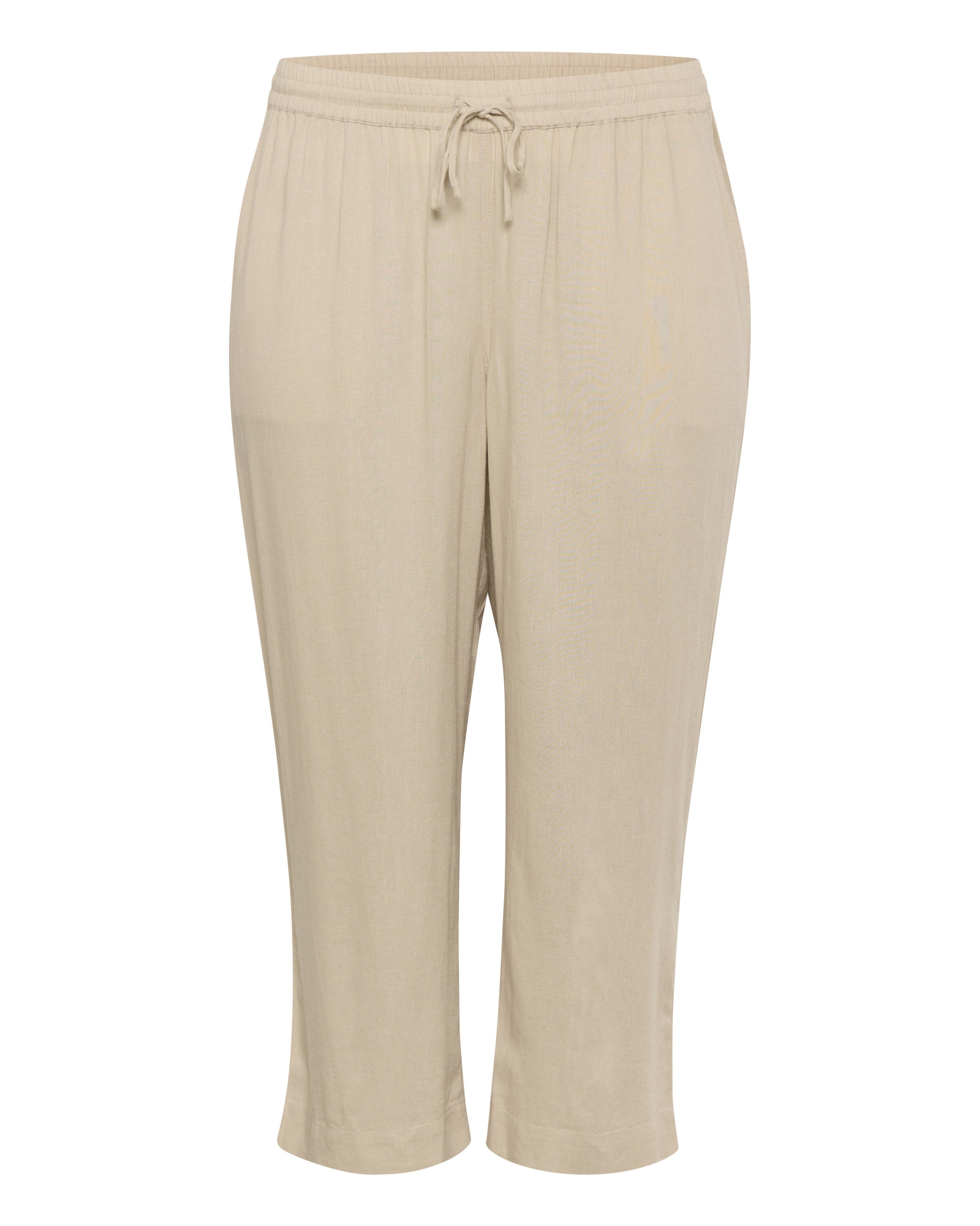 KAFFE CURVE Broek 'Mille' in de kleur Beige, Productweergave