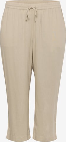 KAFFE CURVE Hose 'Mille' in Beige: Vorderseite