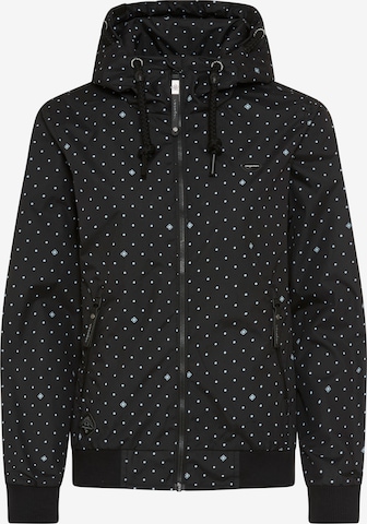 Ragwear Between-Season Jacket in Black: front