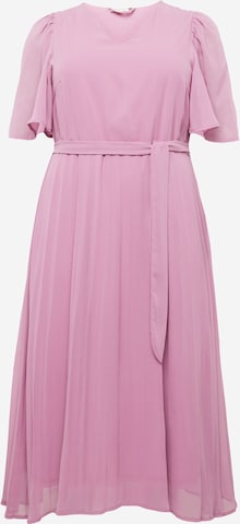 ONLY Carmakoma Φόρεμα σε ροζ: μπροστά