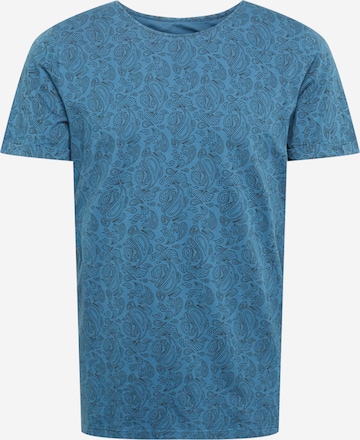 bleed clothing T-Shirt в синьо: отпред