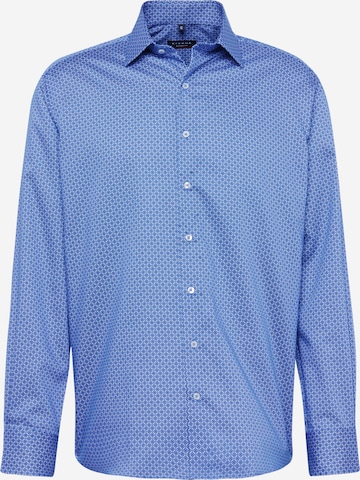 ETERNA Regular fit Button Up Shirt in Blue: front