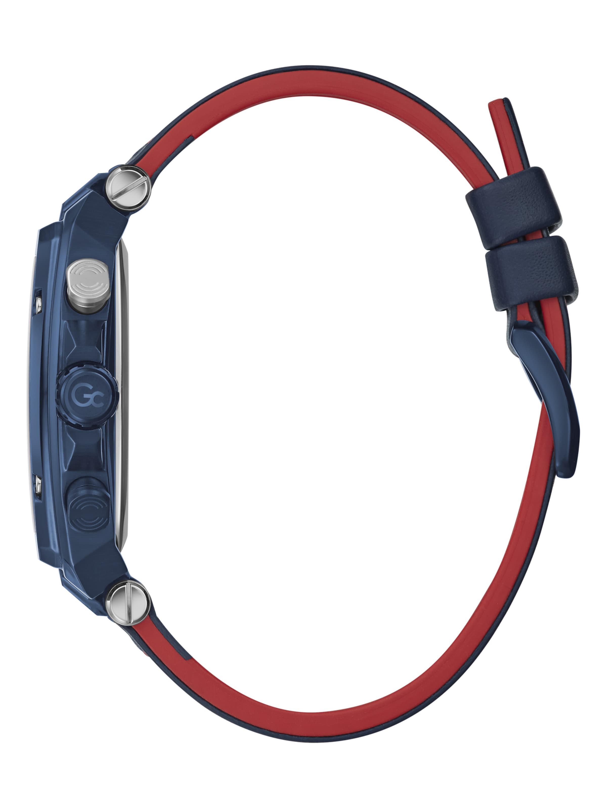 Gc Analoog horloge 'Spirit Tonneau ' in Blauw