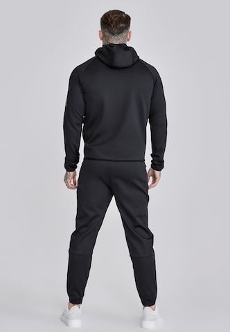 SikSilk Sweatvest in Zwart