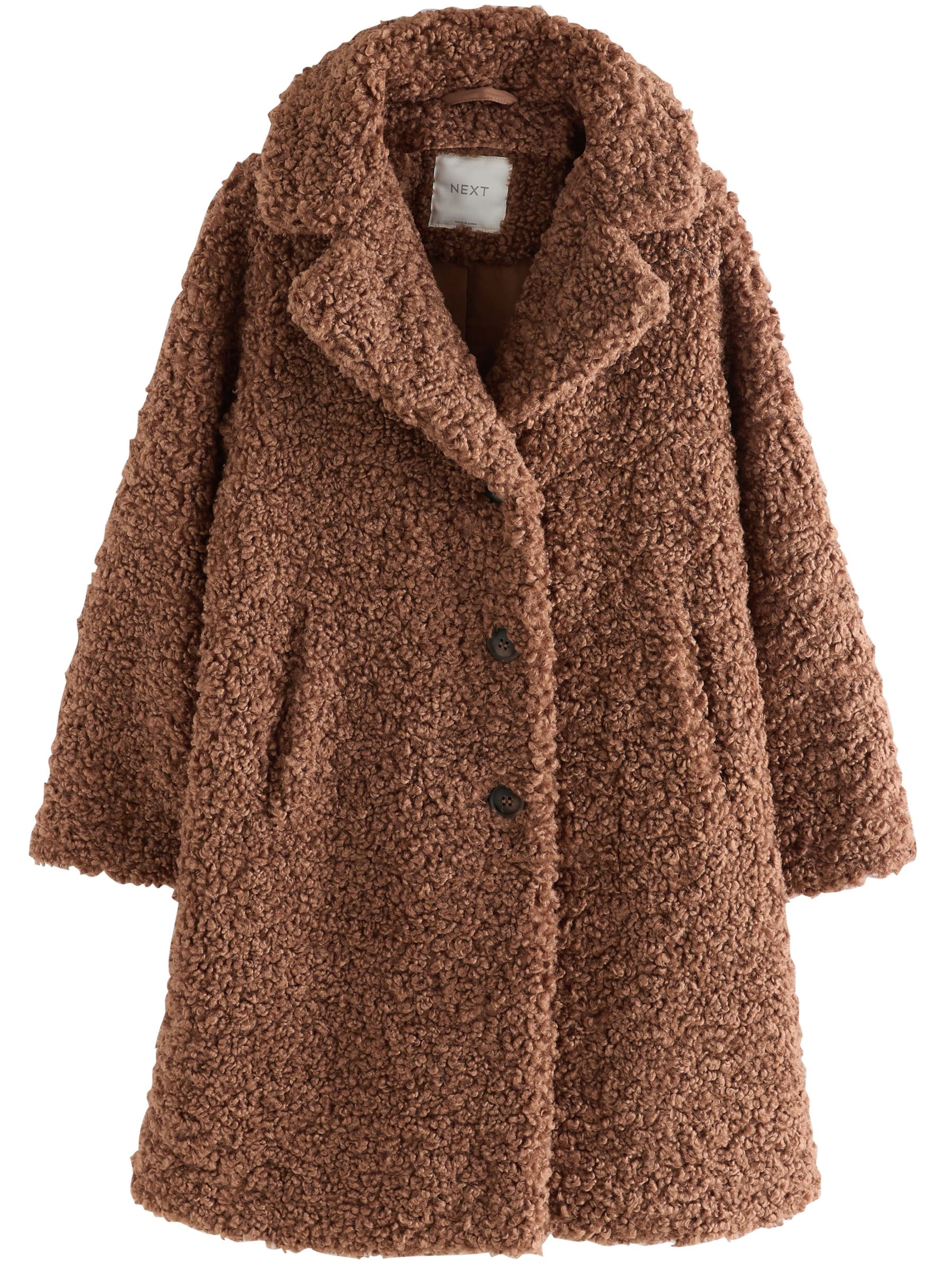 Next Mantel in Beige: Vorderseite