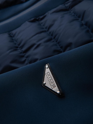 Ombre Between-Season Jacket in Blue