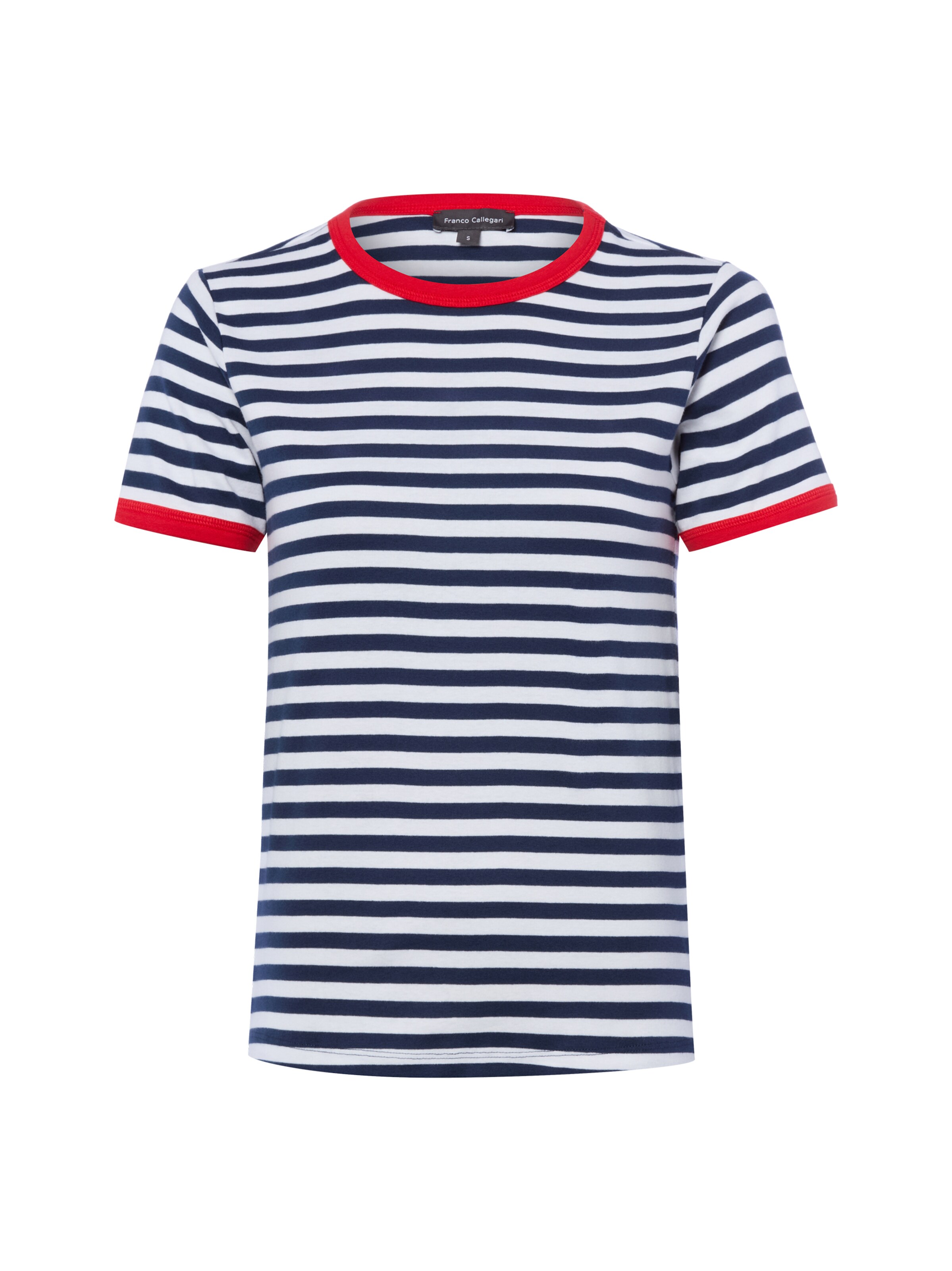 Franco Callegari T-Shirt in Blau: Vorderseite