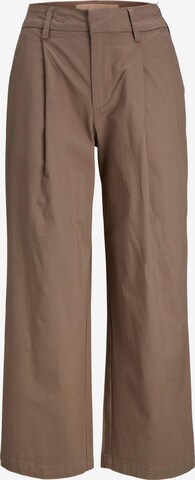 JJXX Pleat-Front Pants 'Ida' in Brown: front