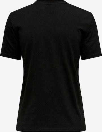 ONLY T-shirt 'KANDY LIFE' i svart