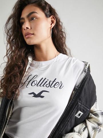 HOLLISTER T-Shirt in Weiß