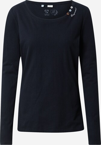Ragwear - Camiseta 'FLORAH' en negro: frente