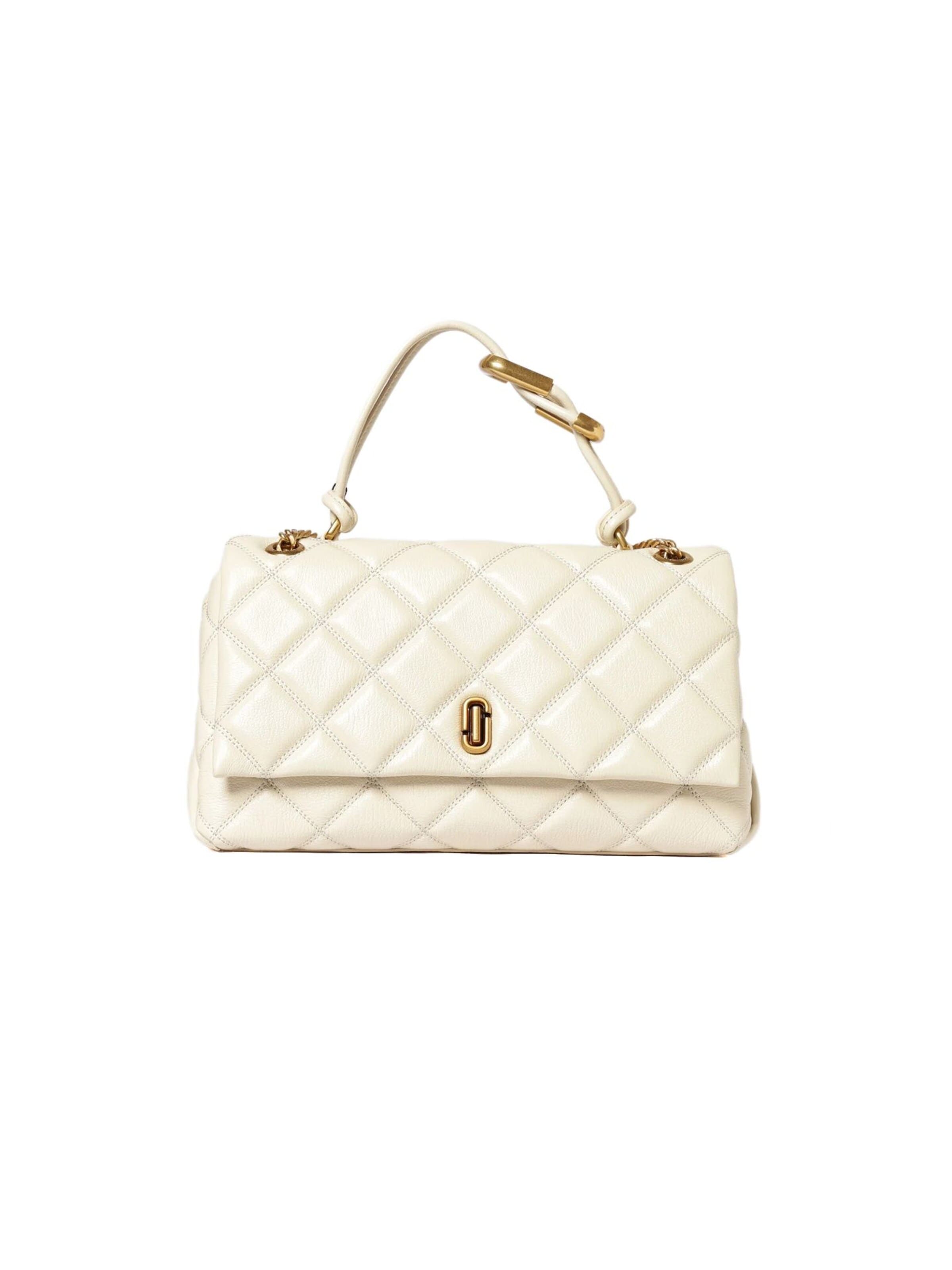 Borsa a mano di Marc Jacobs in bianco: frontale